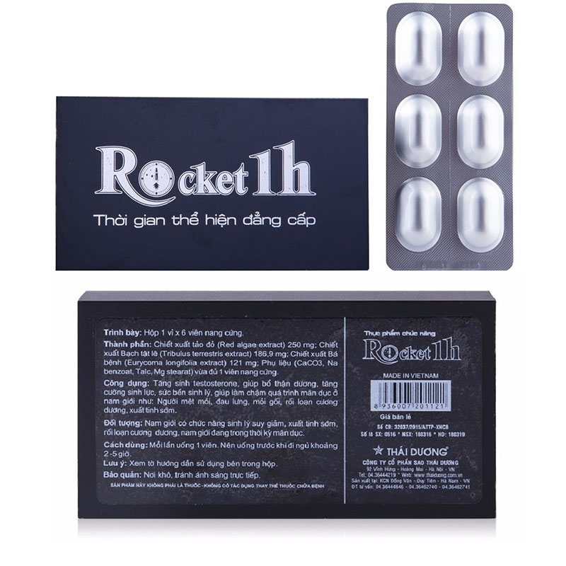 Rocket 1h thuốc điều trị xuất tinh sớm